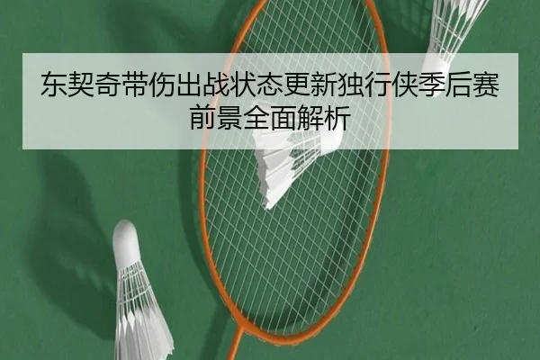 东契奇带伤出战状态更新独行侠季后赛前景全面解析 - leyu